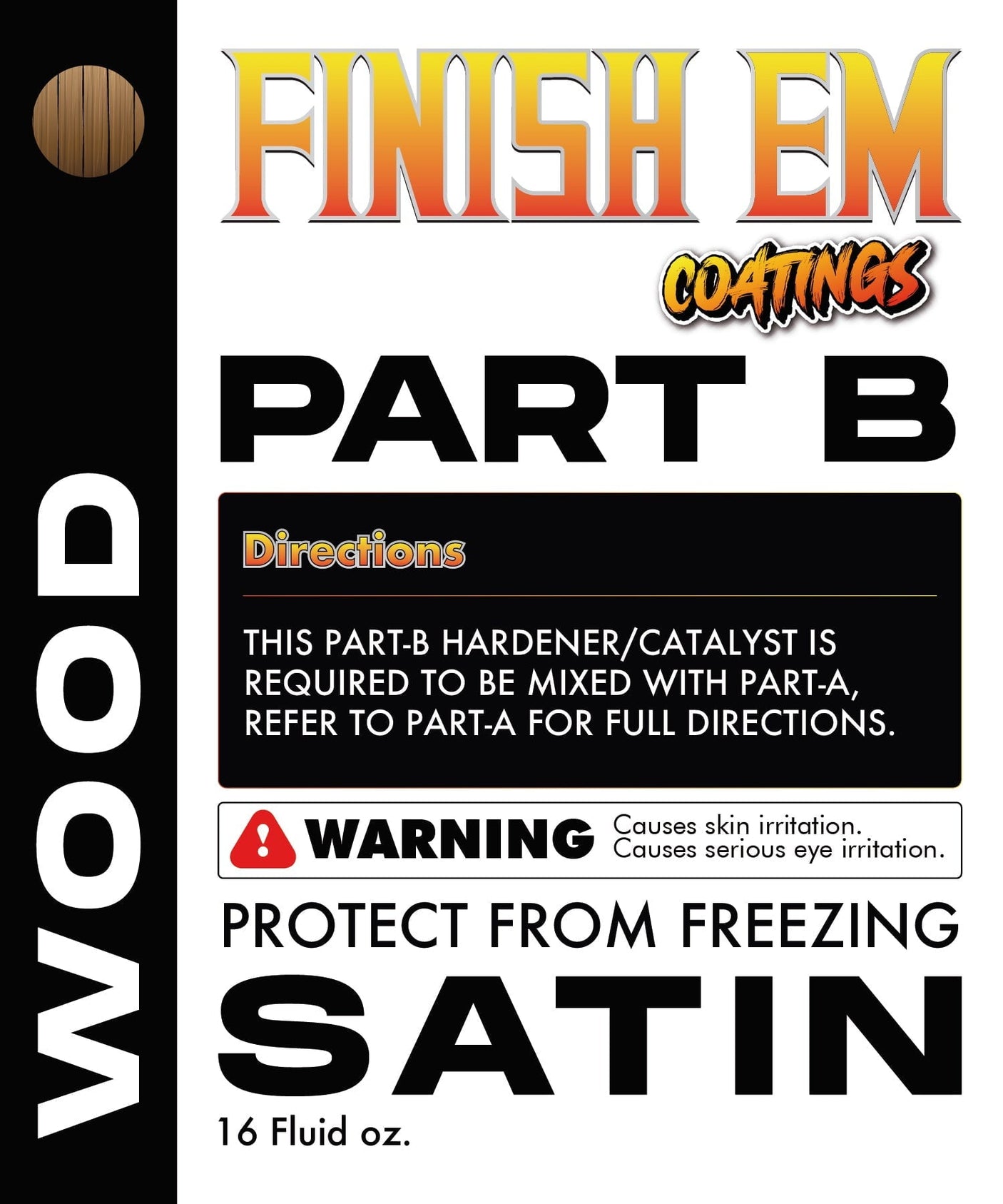 FINISH EM BLACK GOLD WATERBASED COATINGS FOR WOOD TMF Store