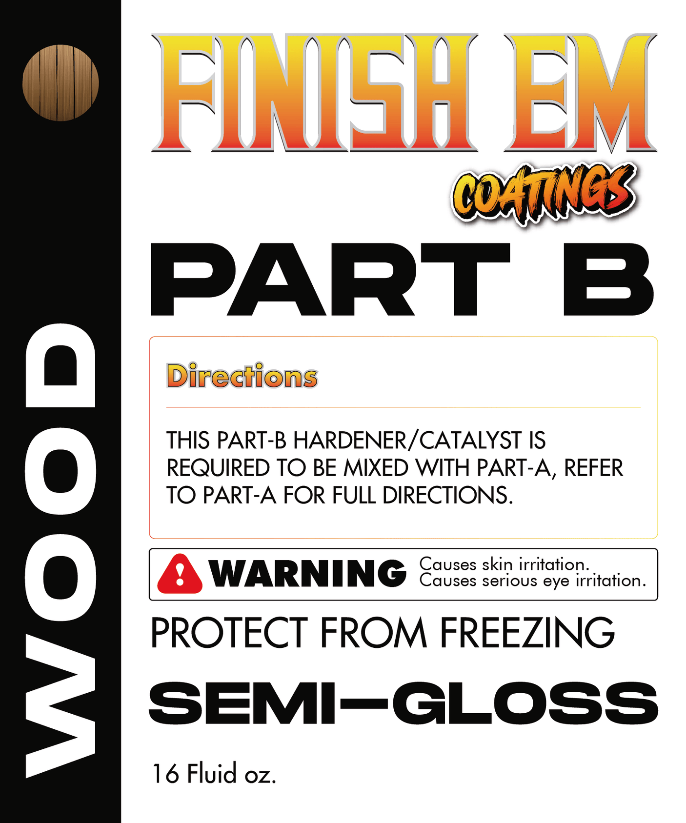 FINISH EM BLACK GOLD WATERBASED COATINGS FOR WOOD TMF Store