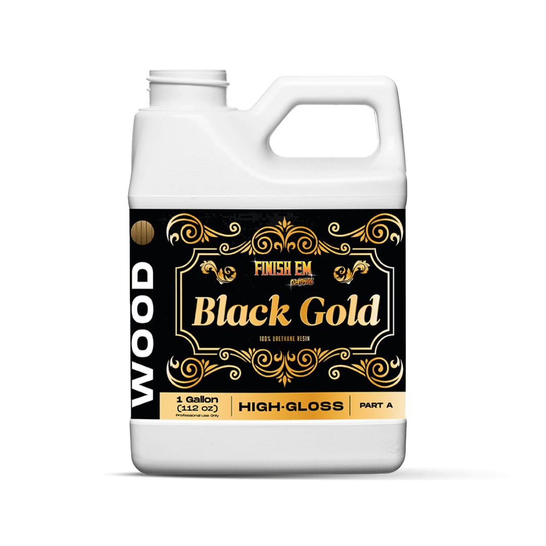 FINISH EM BLACK GOLD WATERBASED COATINGS FOR WOOD TMF Store