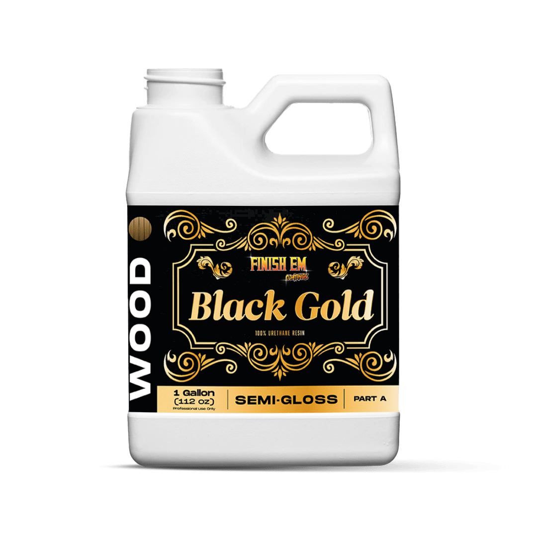 FINISH EM BLACK GOLD WATERBASED COATINGS FOR WOOD TMF Store