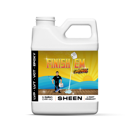 FINISH EM SHEEN COATING FOR  LVP/LVT, VCT & Rubber TMF Store